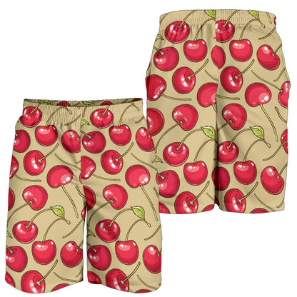 Cherry Pattern Print Design CH05 Mens Shorts