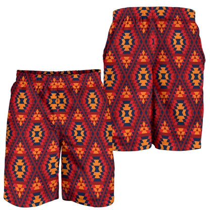 Navajo Pattern Print Design A03 Mens Shorts