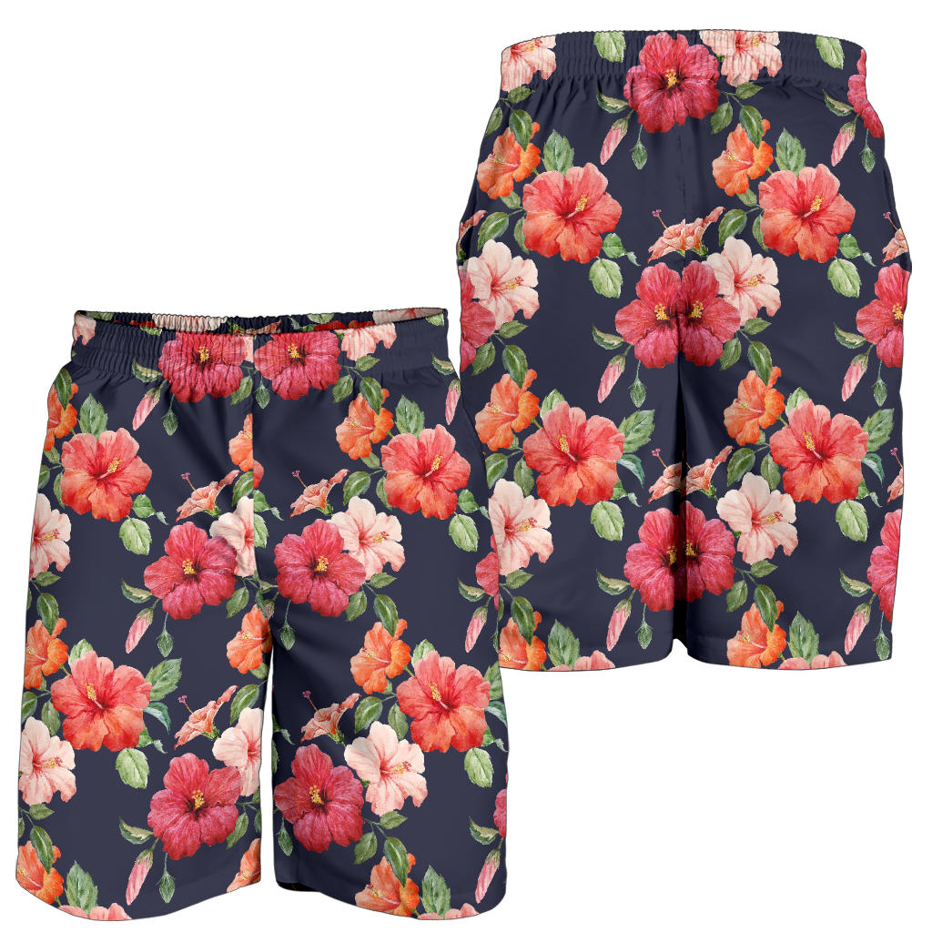 Tropical Flower Pattern Print Design TF020 Mens Shorts