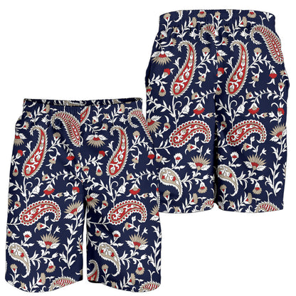 Paisley Pattern Print Design A05 Mens Shorts