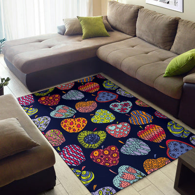 Apple Pattern Print Design AP05 Area Rugs