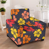 Hibiscus Pattern Print Design HB024 Armchair Slipcover