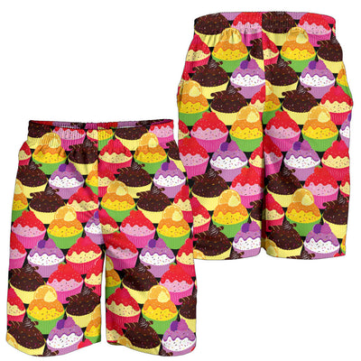 Cupcake Pattern Print Design CP02 Mens Shorts