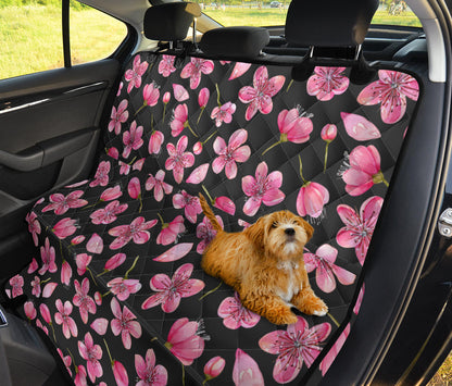 Apple Blossom Pattern Print Design AB03 Rear Dog  Seat Cover