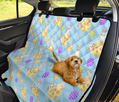 Easter Eggs Pattern Print Design RB015 Rear Dog  Seat Cover