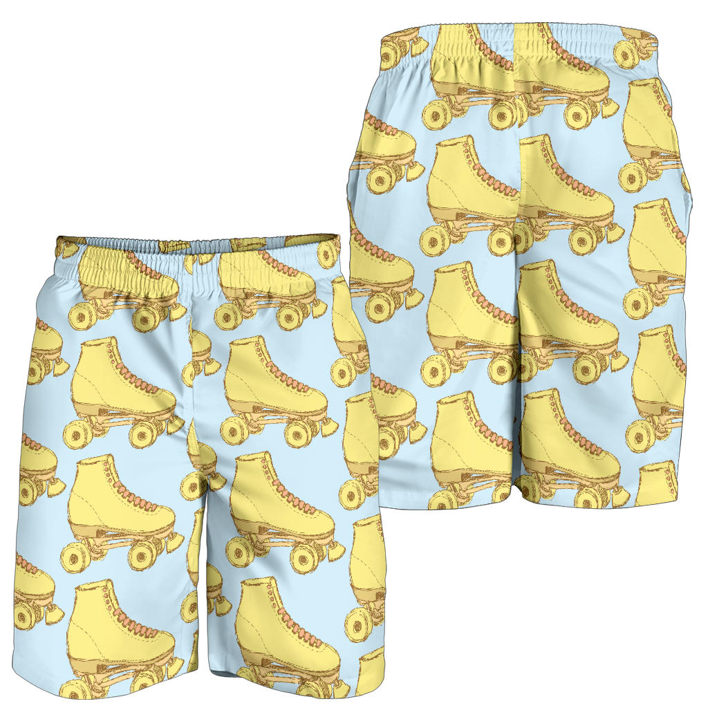 Roller skate Pattern Print Design A03 Mens Shorts