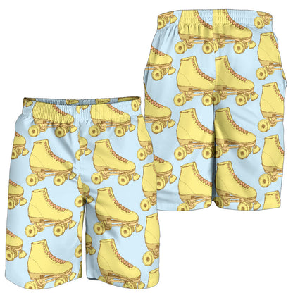 Roller skate Pattern Print Design A03 Mens Shorts