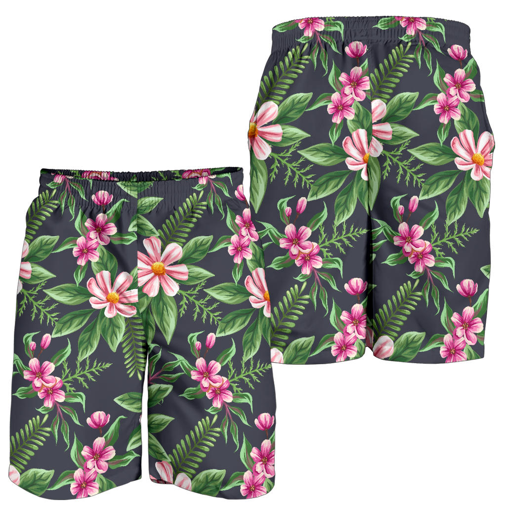 Summer Floral Pattern Print Design SF010 Mens Shorts