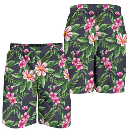 Summer Floral Pattern Print Design SF010 Mens Shorts