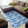 Hibiscus Pattern Print Design HB09 Area Rugs