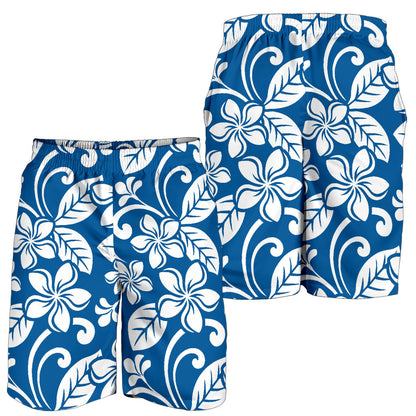 Plumeria Pattern Print Design PM013 Mens Shorts