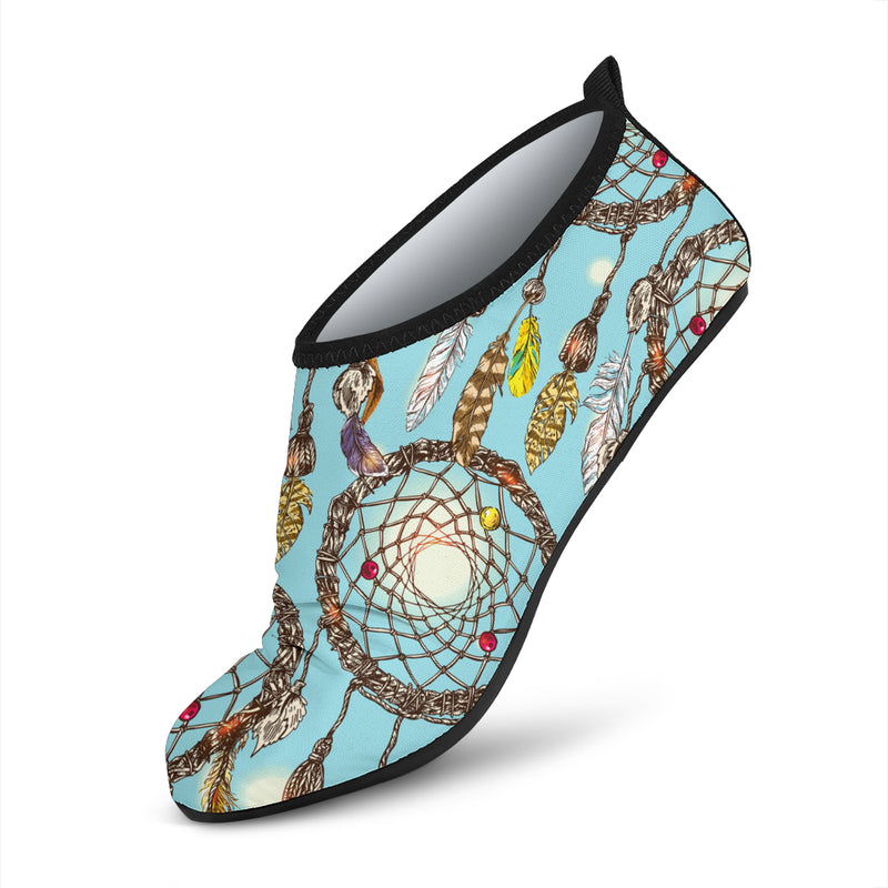 Blue Dream catcher Aqua Water Shoes