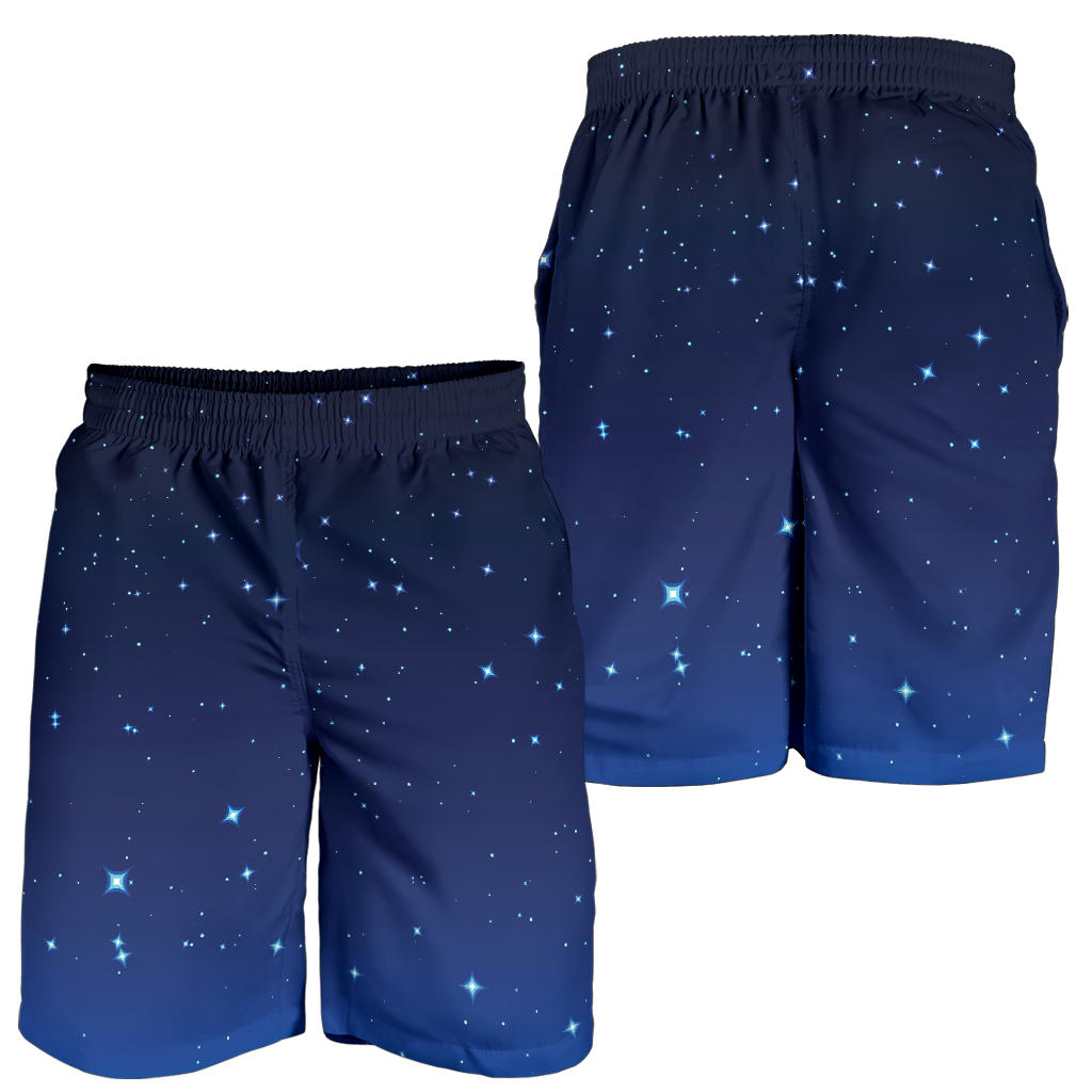 Night sky Pattern Print Design A01 Mens Shorts