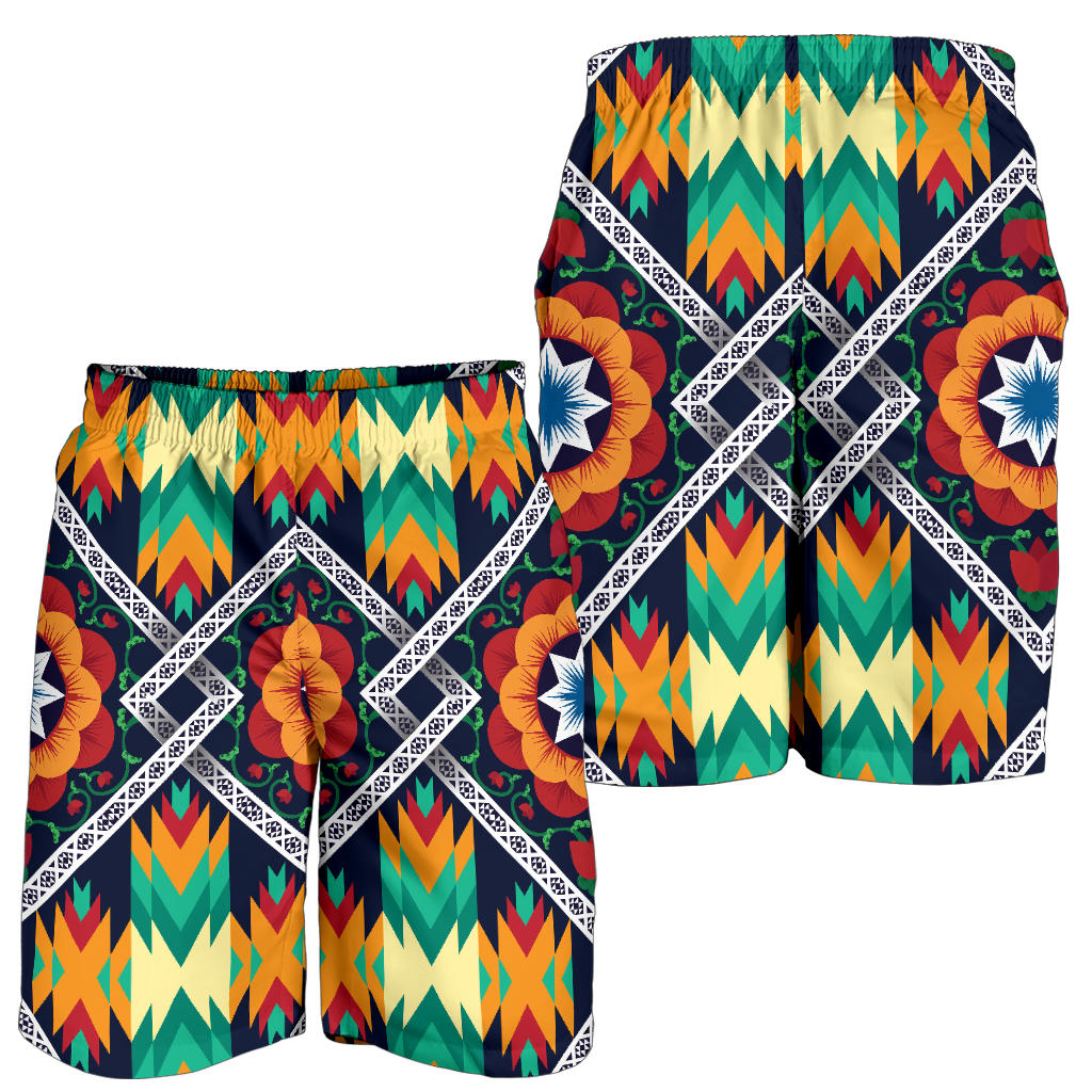African Kente Mens Shorts