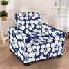 Hibiscus Pattern Print Design HB013 Armchair Slipcover