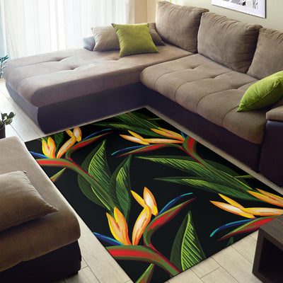 Bird Of Paradise Pattern Print Design BOP012 Area Rugs