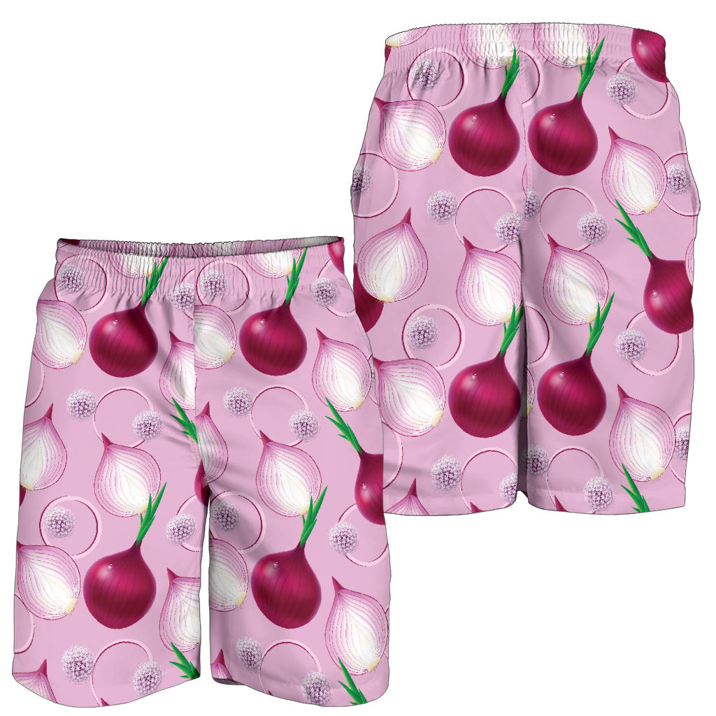 Onion Pattern Print Design A01 Mens Shorts