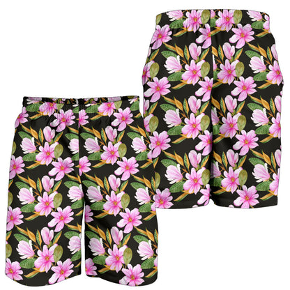 Magnolia Pattern Print Design MAG08 Mens Shorts