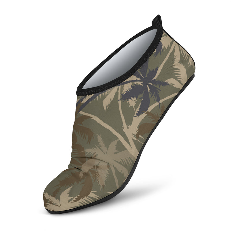 Palm Tree camouflage Aqua Water Shoes