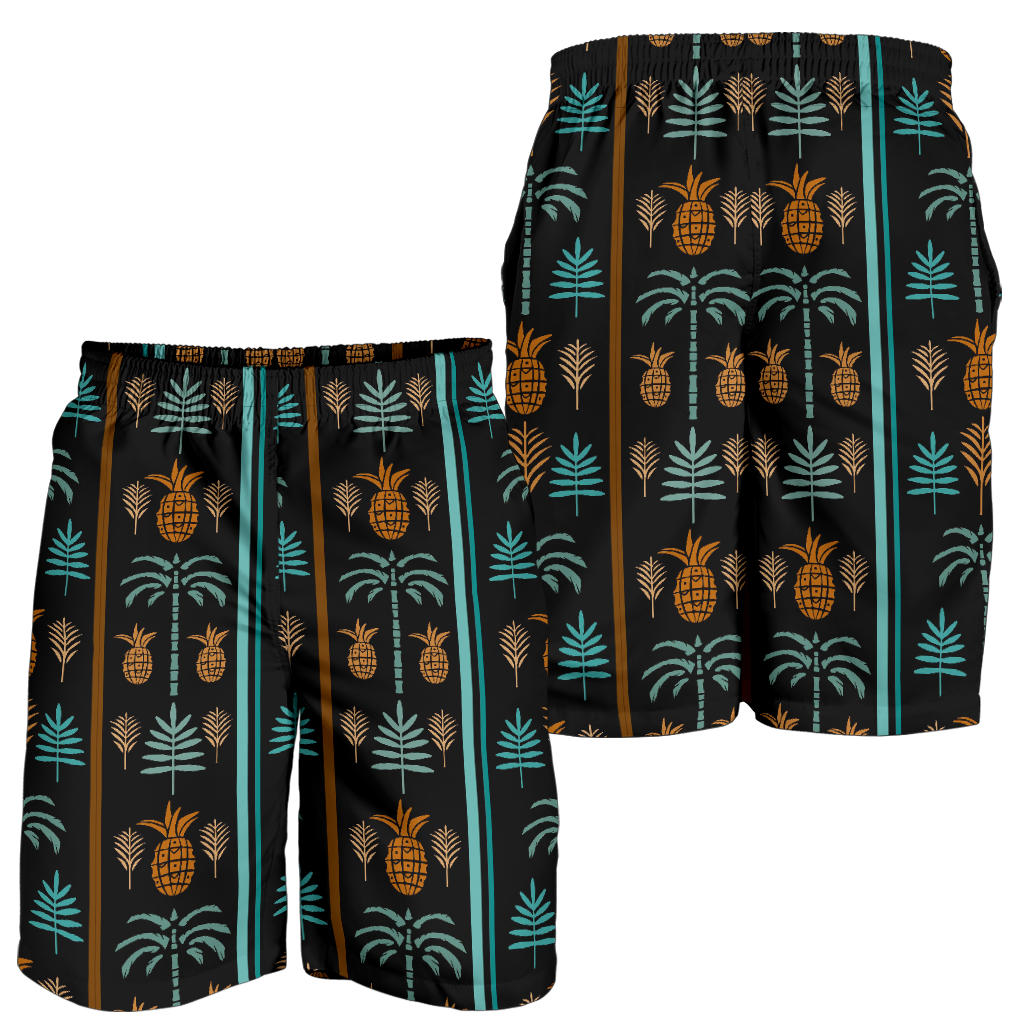 Hawaiian Themed Pattern Print Design H023 Mens Shorts