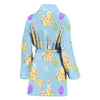 Easter Eggs Pattern Print Design RB015 Women Bathrobe