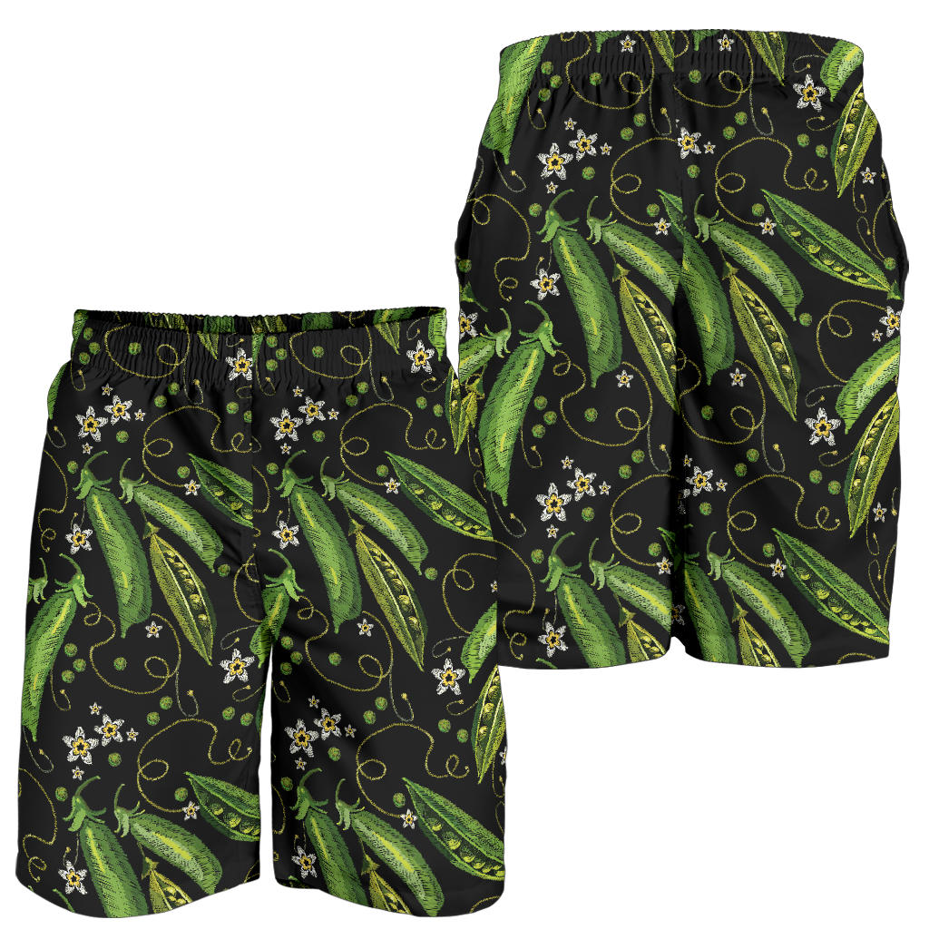 Peas Pattern Print Design A02 Mens Shorts