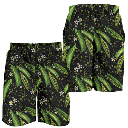 Peas Pattern Print Design A02 Mens Shorts