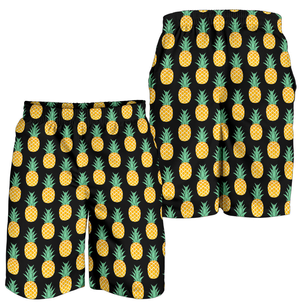 Pineapple Pattern Print Design A03 Mens Shorts