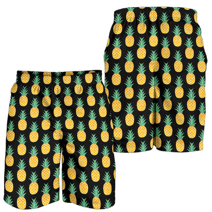 Pineapple Pattern Print Design A03 Mens Shorts