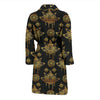 Lotus Boho Pattern Print Design LO03 Men Bathrobe