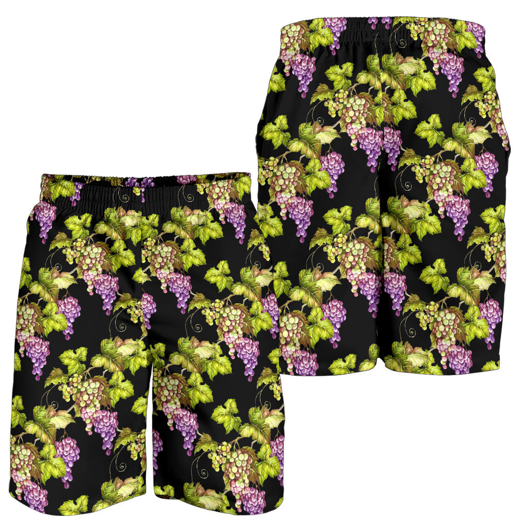 Grape Pattern Print Design GP04 Mens Shorts
