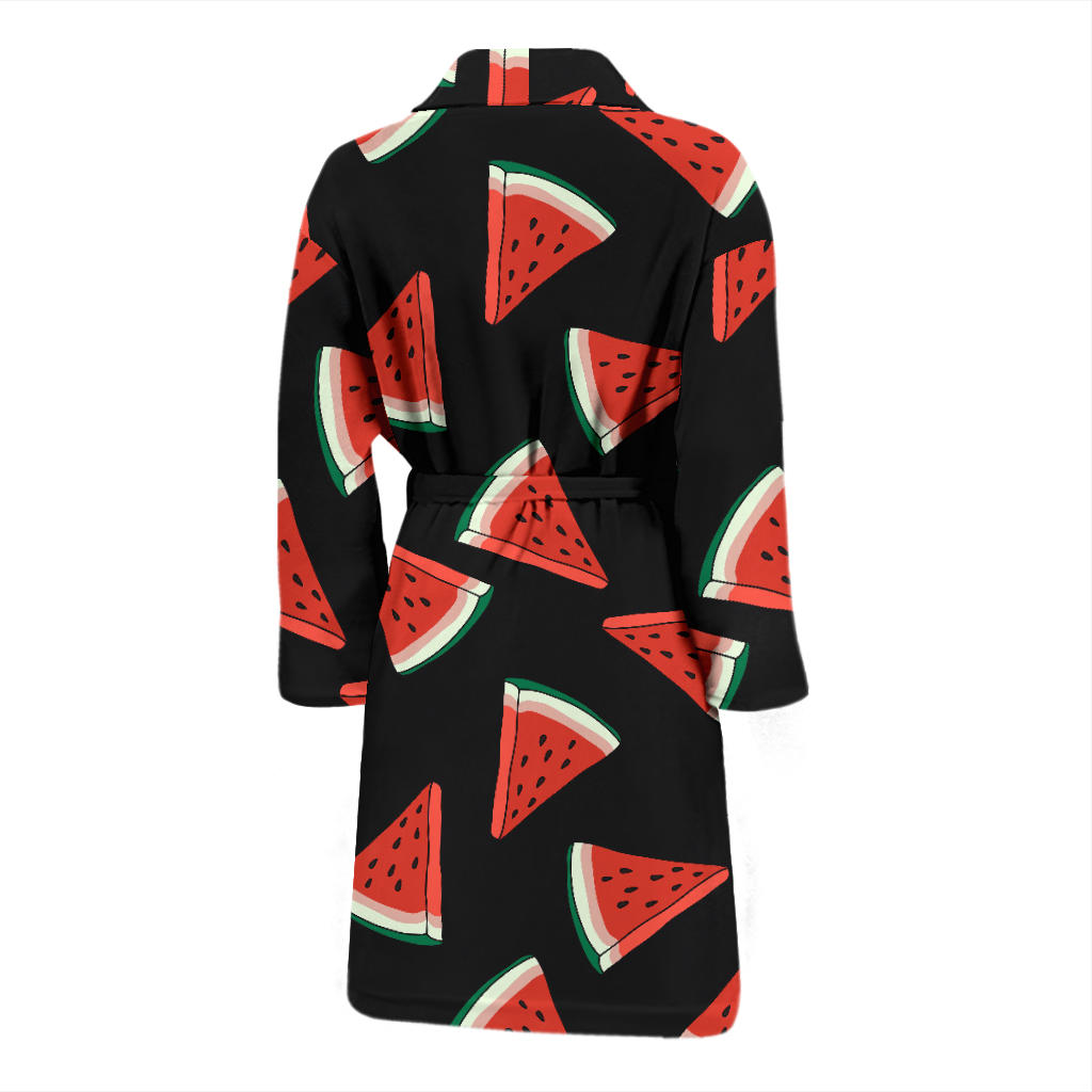 Watermelon Pattern Print Design WM01 Men Bathrobe