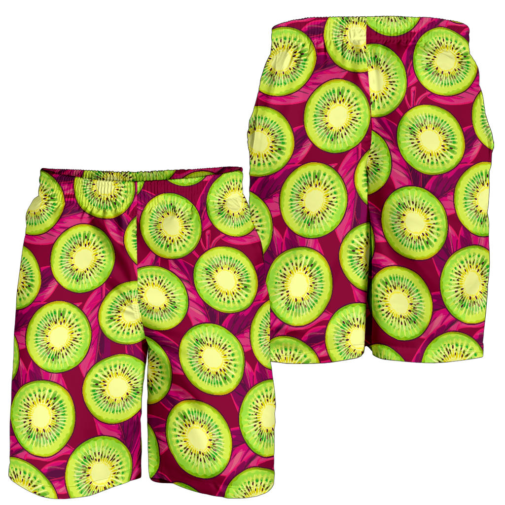 Kiwi Pattern Print Design KW05 Mens Shorts