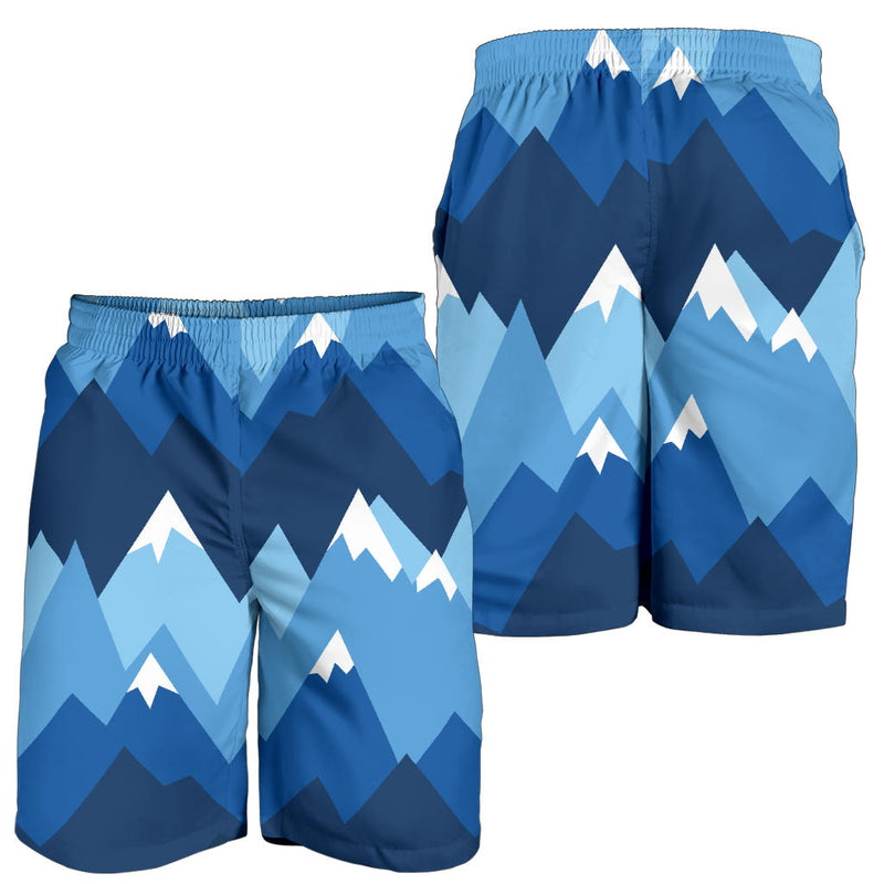 Mountain Pattern Print Design 04 Mens Shorts