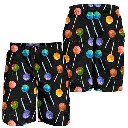 Lollipop Pattern Print Design LL04 Mens Shorts
