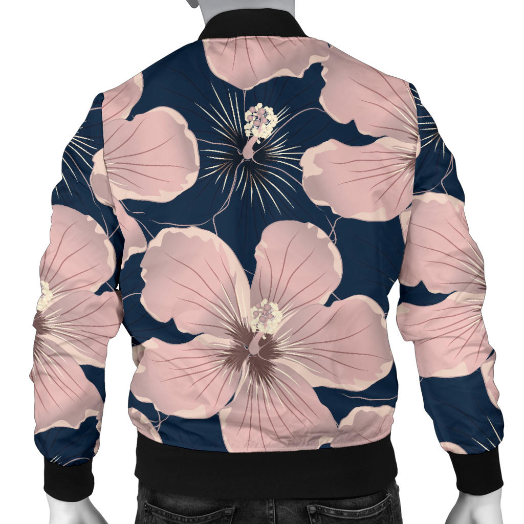 Plumeria Pattern Print Design PM018 Men Bomber Jacket