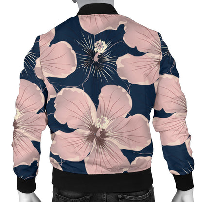 Plumeria Pattern Print Design PM018 Men Bomber Jacket