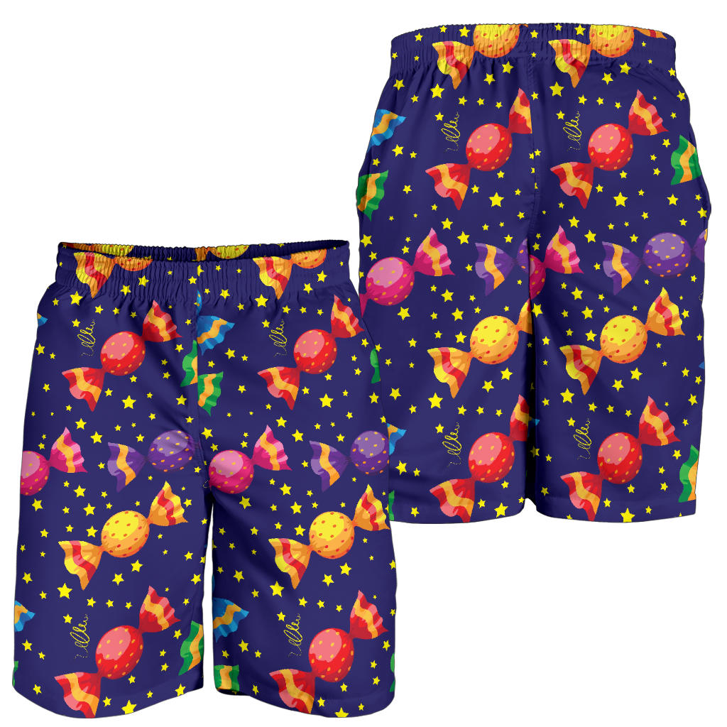 Candy Pattern Print Design CA06 Mens Shorts