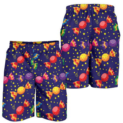 Candy Pattern Print Design CA06 Mens Shorts