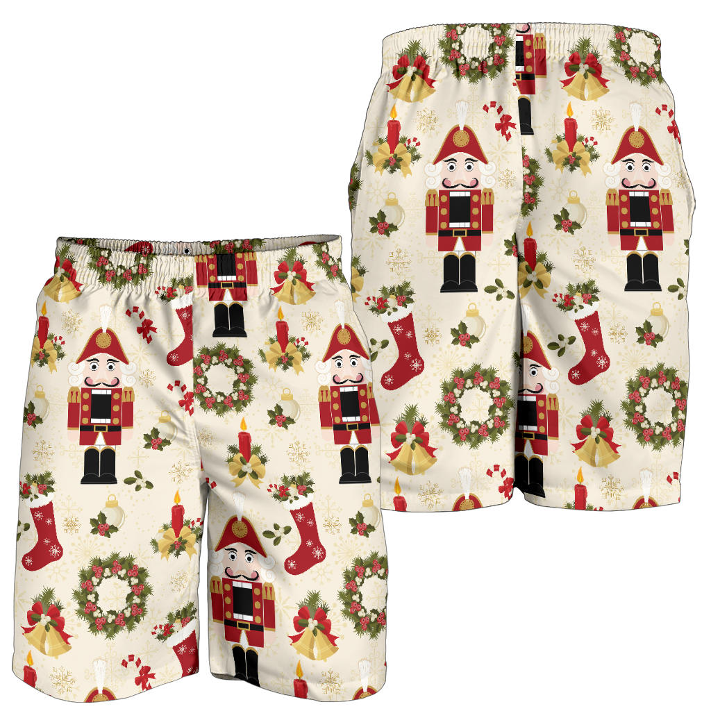 Nutcracker Pattern Print Design A01 Mens Shorts