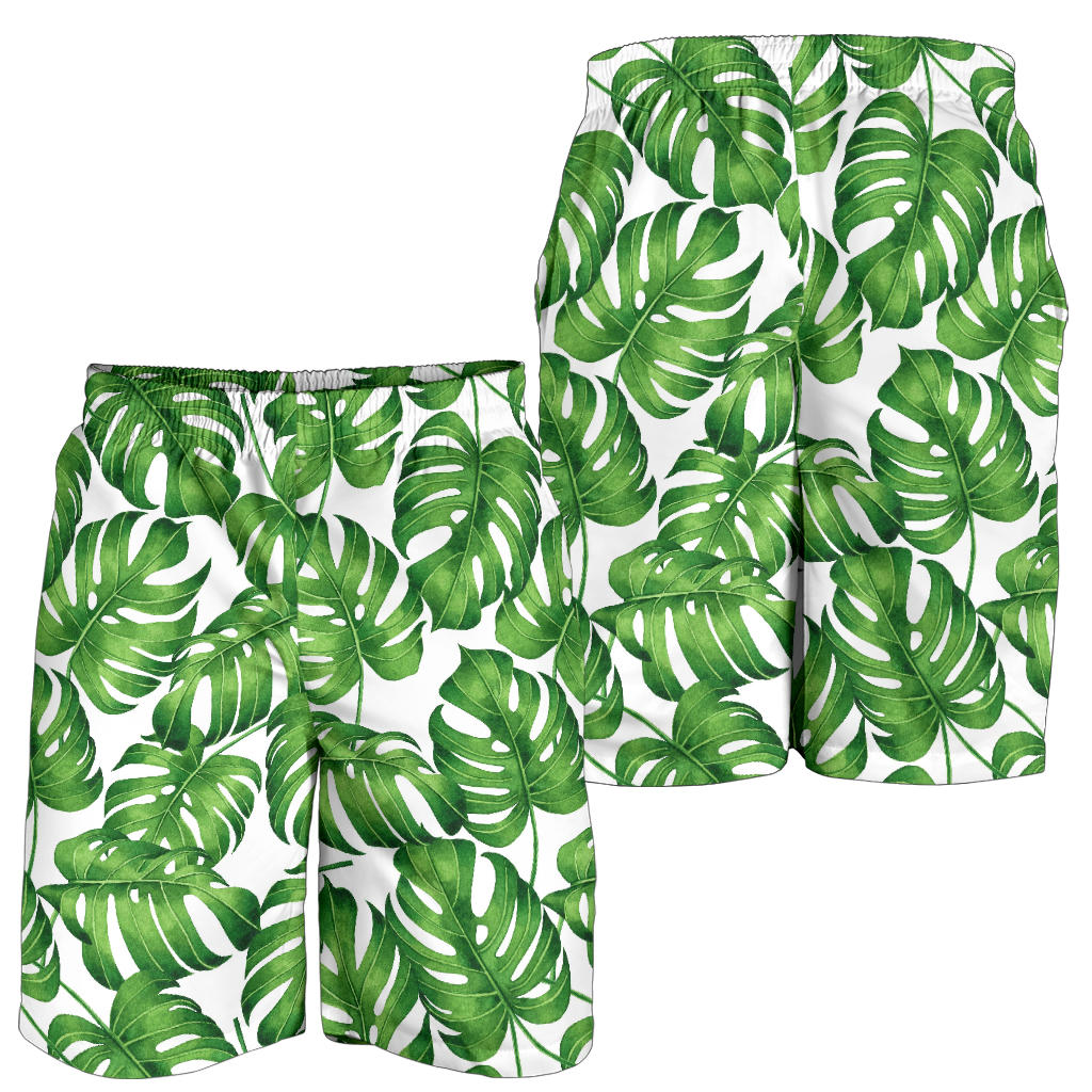 Palm Leaves Pattern Print Design PL08 Mens Shorts