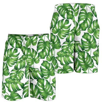 Palm Leaves Pattern Print Design PL08 Mens Shorts