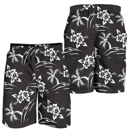 Palm Tree Pattern Print Design PT02 Mens Shorts