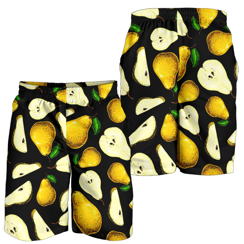 Pear Pattern Print Design PE01 Mens Shorts