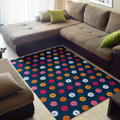 Gerberas Pattern Print Design GB06 Area Rugs