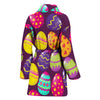 Easter Eggs Pattern Print Design RB04 Women Bathrobe