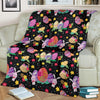 Easter Eggs Pattern Print Design RB06 Fleece Blanket