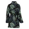 Rainforest Pattern Print Design RF02 Women Bathrobe