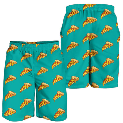 Pizza Pattern Print Design A03 Mens Shorts