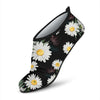 Daisy Pattern Print Design DS07 Aqua Water Shoes